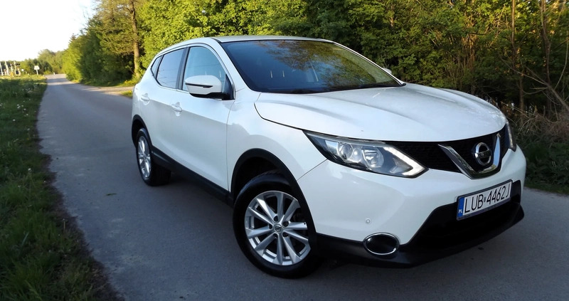 Nissan Qashqai cena 54900 przebieg: 104000, rok produkcji 2016 z Biały Bór małe 277